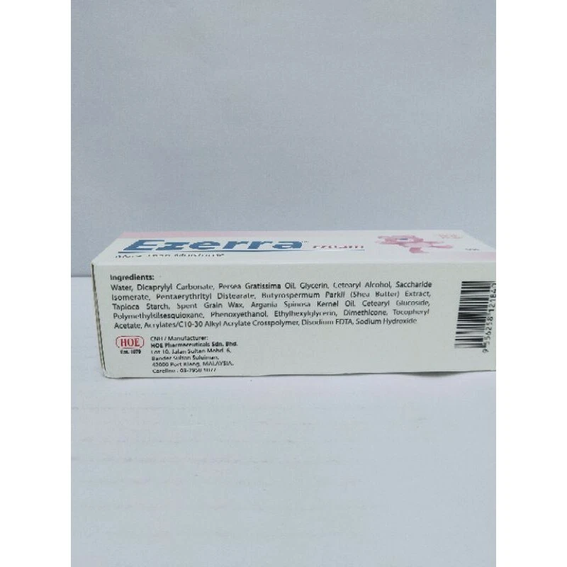 Crema Ezerra 50g X 2 tubos, para niños dermatitis atópica y piel sensible Foto 4 de 4