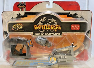 Jakks Pacific 2001 Road Champs Battle Bots Grip N Grapplers Toro
