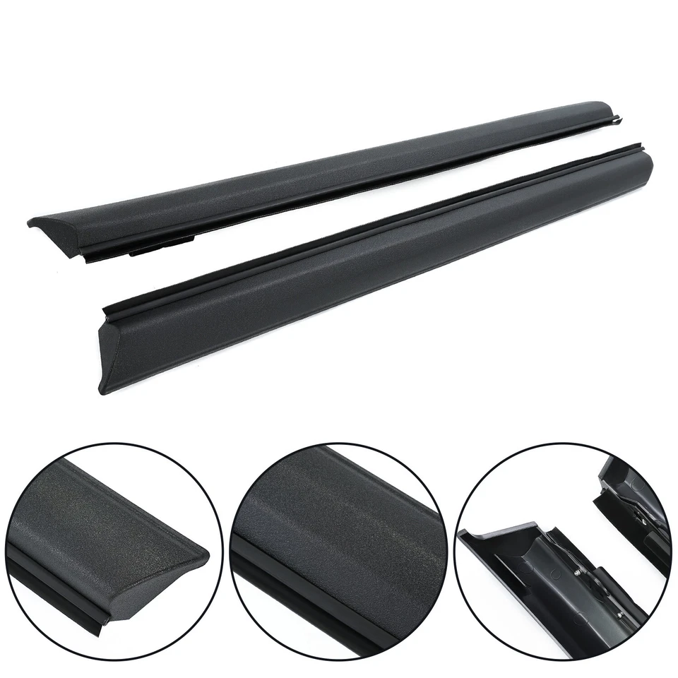 For Camaro / Firebird DP92 1982-1992 Inner Door Panels Top Rails w/ Window Felt Foto 2 de 4