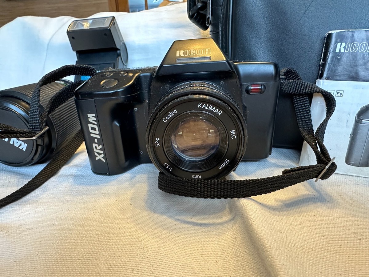 Ricoh KR 10 Super 35mm SLR Film Camera with 50mm Lens for sale
