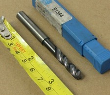 SGS TOOL DRILL 51344 135 "F" TA, 2 FLUTE, 3.25" OAL