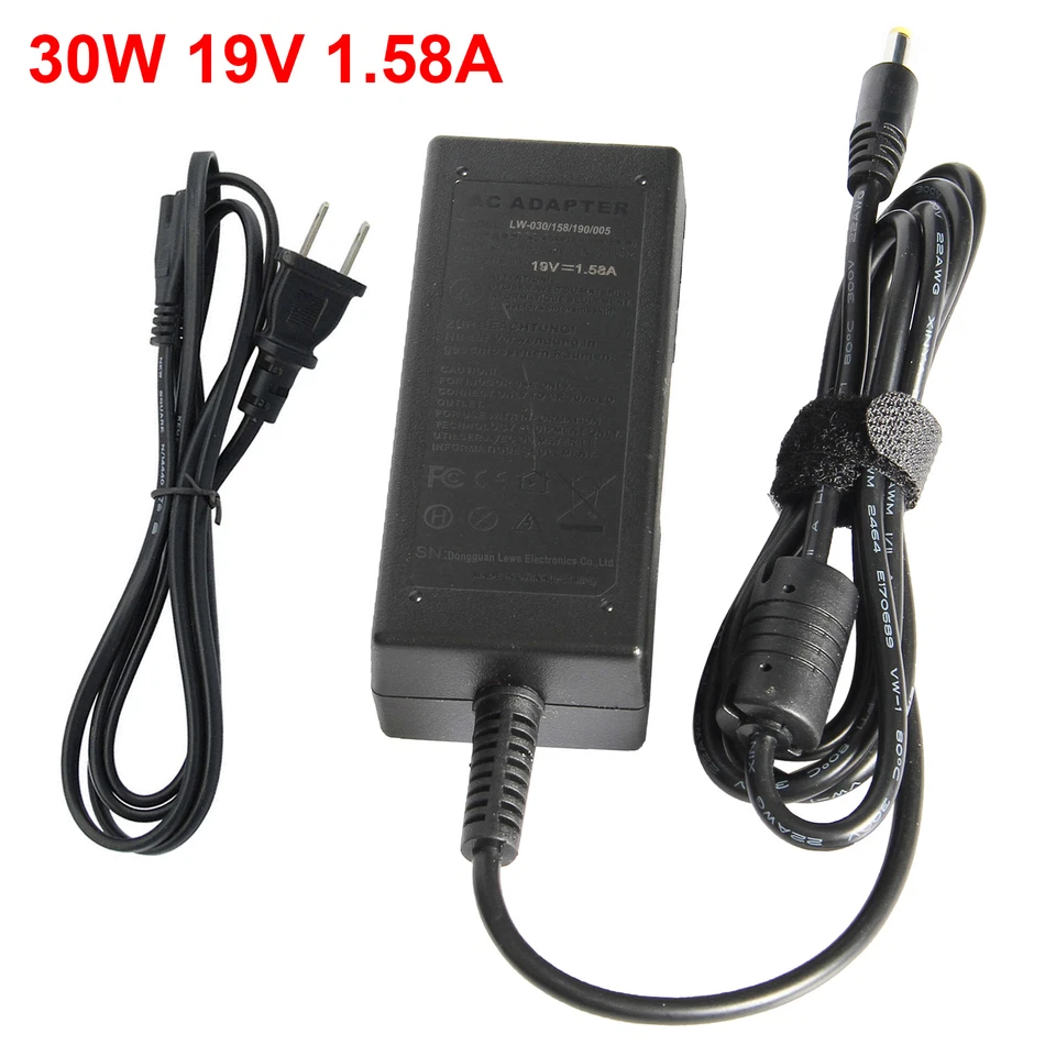 Cargador adaptador de CA para Toshiba Chromebook 2 CB35-B3330 CB35-C3300 P25W-C2304-4K Foto 2 de 4