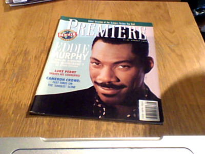 PREMIERE UK 1992 EDDIE MURPHY LUKE PERRY KRISTY SWANSON BUFFY CAMERON CROWE 