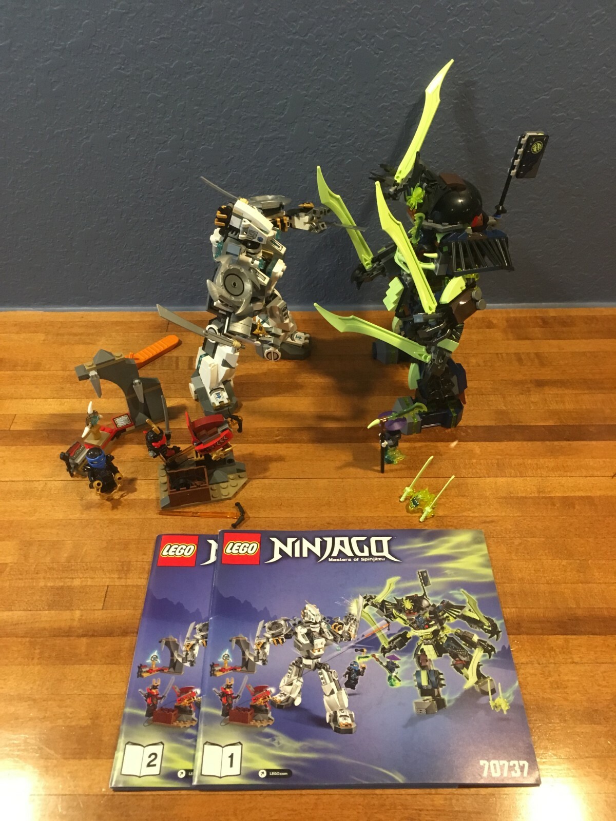 lego 70737 ninjago titan mech battle