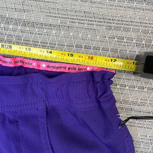 NWT Koi Lite Scrub Pants Size L Grape Purple Slim Fit Mechanical Stretch NEW - Picture 8 of 9