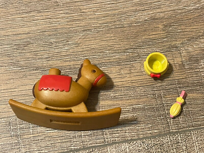 Tottoko Hamtaro Miniature items Horse Umbrella Bucket dollhouse HAM
