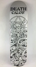  Calow Death Skull Pro deck - Death Skateboards 7.75 " with grip 