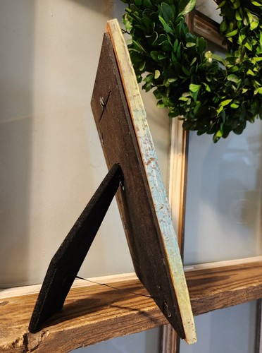 Beachy Nautical Rustic Shabby Beachhouse Lake Photo Frame with Anchor and Rope - Picture 4 of 5