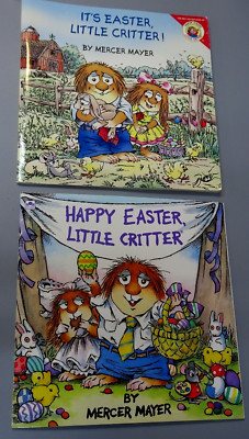 Mercer Mayer Little Critter Scholastic Paper Back Books for Easter-GREAT SHape