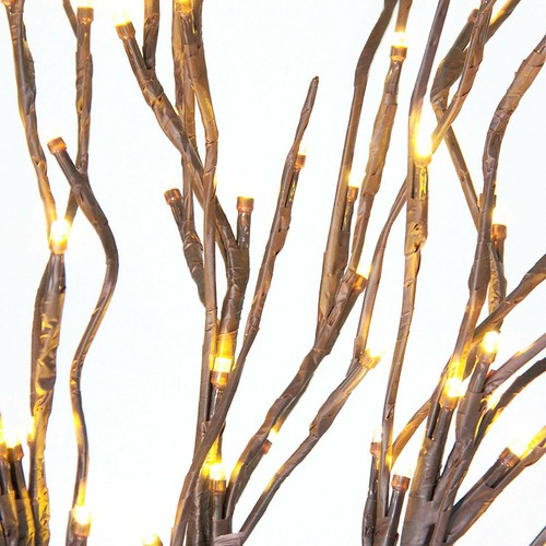 20 LED Xmas Willo Branch Floral Lights Lamp Merry Christmas Tree Decorations US - Picture 10 of 10