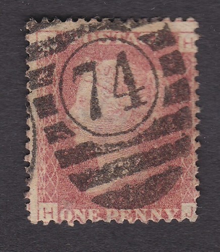 GB stamps 1841/1950 London Suburbs NUMERAL CANCELS 1-53B sold singly - 80 items - Picture 73 of 84