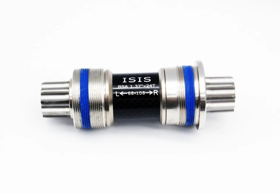 SwishTi Road MTB E-Bike Cycling Titanium Bottom Bracket 68x108mm ISIS Ceramic BB - Image 2 of 4
