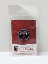 University Of Georgia WUGA Radio Station Pin Hat Or Lapel Pin New Sealed