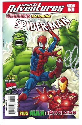 MARVEL ADVENTURES SUPER HEROES FEATURING SPIDER-MAN #1 NM 2008