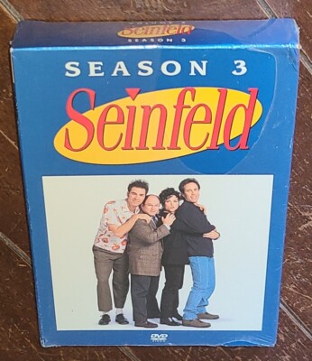 Seinfeld Season Three w/Special Features (4-DVD, 2004, Full Screen)