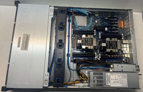 Datto S4E24 Blade 2U - Dual Intel Xeon CPU - 64GB RAM - 6x 8TB HDD (RAID 6) - Picture 3 of 7