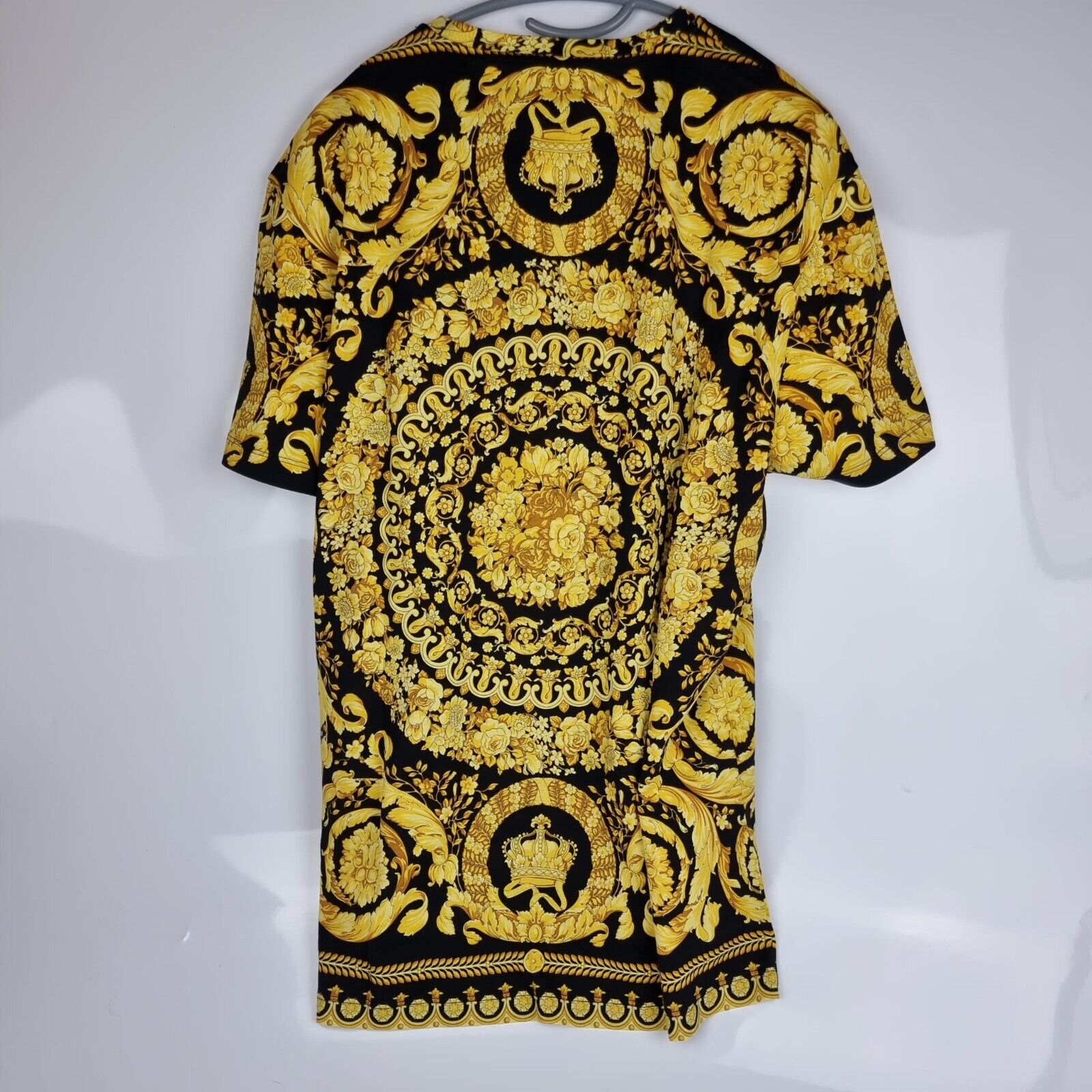 Versace Black And Gold Cotton New | eBay