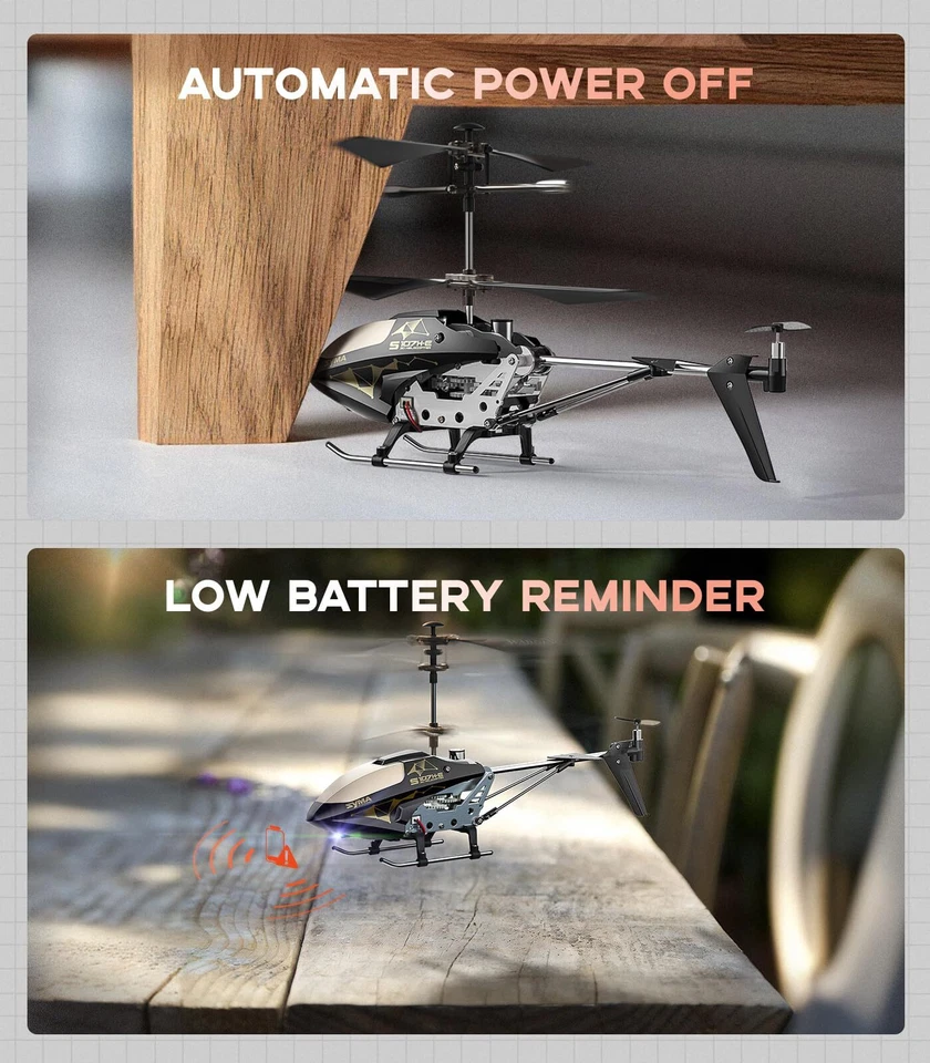 RC Helicopter Toy, RC Helicopter with 16Mins(2 Batteries),Altitude Hold, One Key - Image 2 of 4