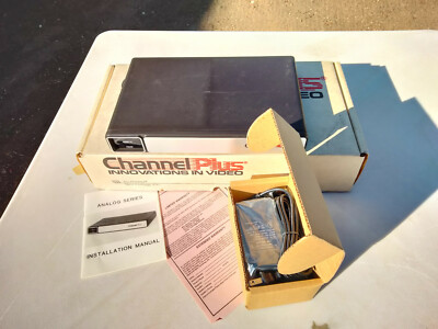 Vintage Channel Plus A1V/HB Analog Multiplexer Multi-Channel Modulator System