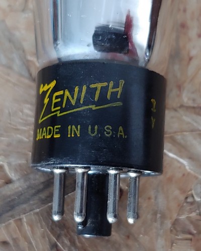 Used ZENITH 6J5G Vacuum TUBE Tests 100% & GOOD GAS Strong Tube - Picture 10 of 13