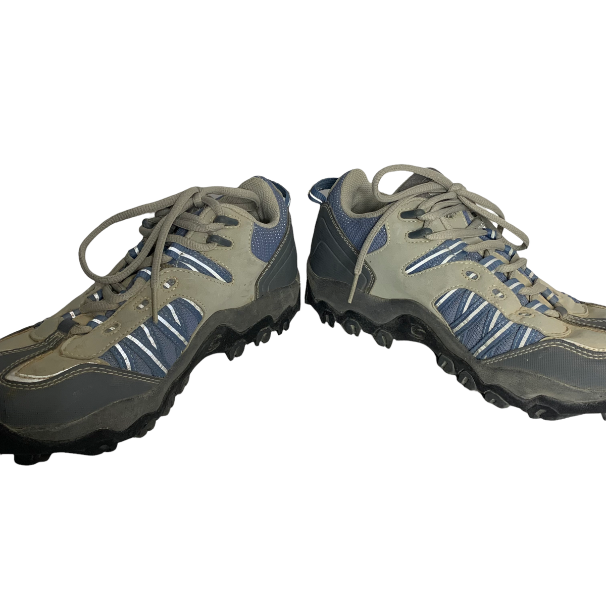 Chaussures Vélo Vintage Cannondale Pour Femme, Taille US 6, Bleu/gris, Nylon Daim