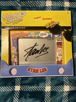 Etch A Sketch Stan Lee 60th Anniversary Limited Edition Excelsior