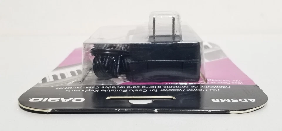 Sold Out Genuine Casio AD5MR Keyboard 9 Volt Power Supply CTK LK WK Models ☆ New - Image 2 of 4