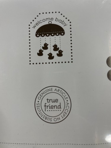 Stampin Up Punch Bunch Rubber Unmounted Stamp Set Owl Baby Birthday Friend - Picture 5 of 7