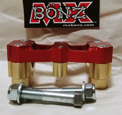BAR MOUNT HONDA CR250 CR250R CR 250 2000-2007 HANDLE BAR CLAMP 1-1/8" 28mm BAR