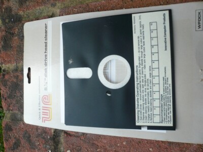 2 x 5,25'' 51/4'' Diskettenkopf Reiniger Diskette
