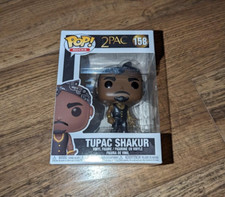 Funko POP! Rocks TUPAC SHAKUR en Chaleco con Bandana Figura #158
