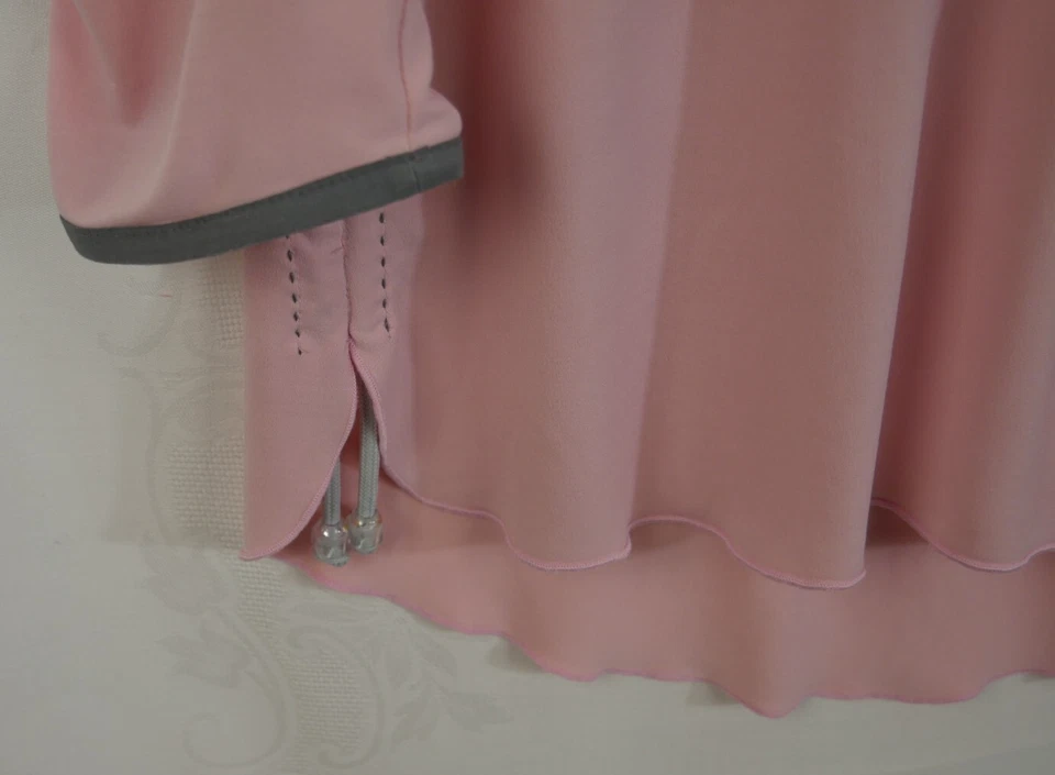 LIZ MALRAUX COUTURE Stretch Blusen Shirt Rosa Edel Luxus Glitzer Größe 42/44 TOP - Bild 4 von 4