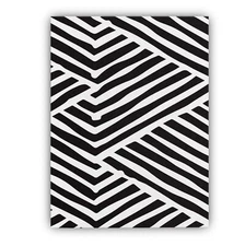 Geometry Make Happy Framed Canvas Stretched Ready to Hang 50x40 Home decor Gift.