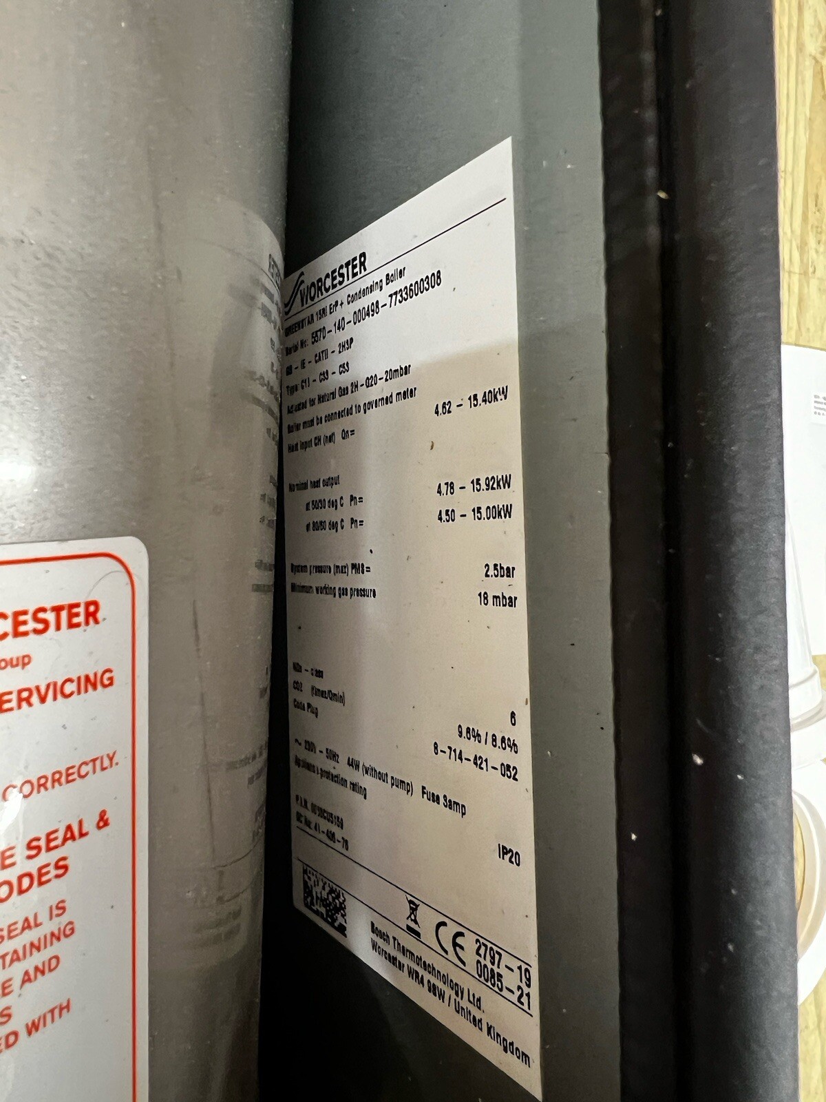 Worcester Greenstar 15RI ERP boiler Amazing Condition eBay