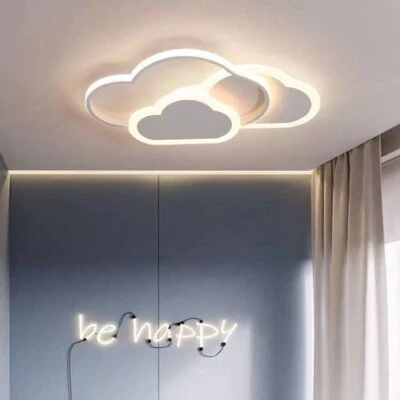 LED Deckenleuchte 64W Dimmbar Deckenlampe Wolkenlampe Kinderzimmer Fernbedienung - Bild 1 von 4