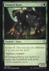 Untamed Kavu #186 Dominaria Uncommon MTG
