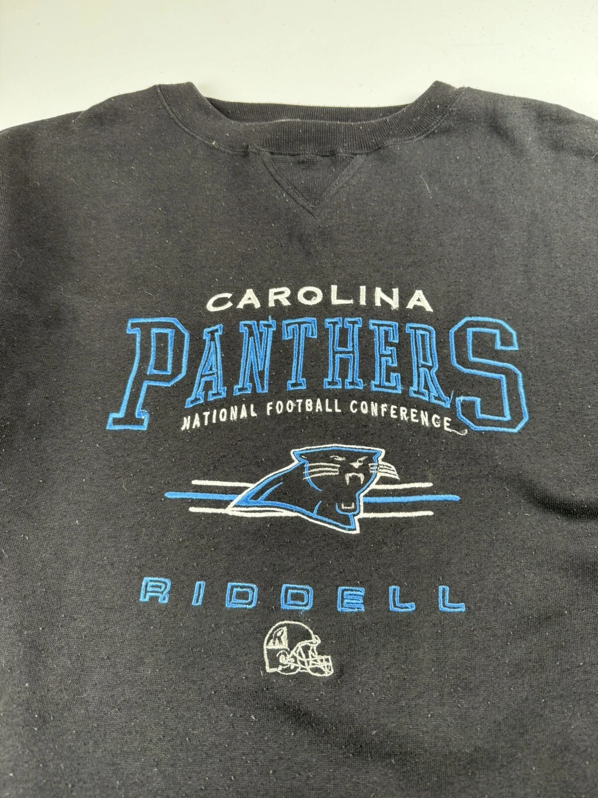 Vintage Carolina Panthers Sweatshirt Mens Sweater football  90s
