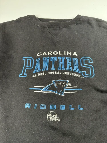 Vintage Carolina Panthers Sweatshirt Mens Sweater football  90s