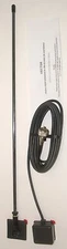 PROCOMM V-CBGM VECTOR ON GLASS MOUNT MOBILE CB RADIO ANTENNA 50W w/16FT CABLE
