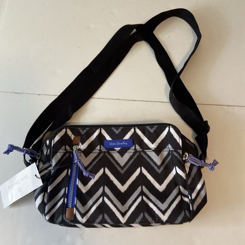 Vera Bradley LIGHTEN UP ON THE HORIZON CROSSBODY LOTUS CHEVRON TASCHE RFID - Bild 1 von 8