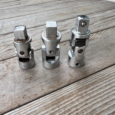 vintage 1/2'' drive socket swivels Proto-S-K-Crescent