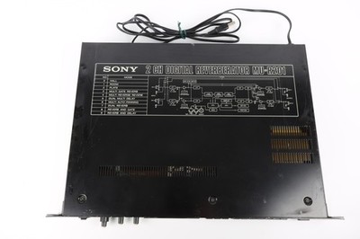 Sony MU-R201 SDR-1000 2Channel Digital Reverberator Vintage New