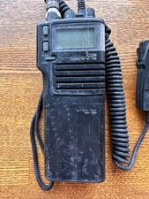 ICOM IC-3S radio with HM-74 microphone, junk