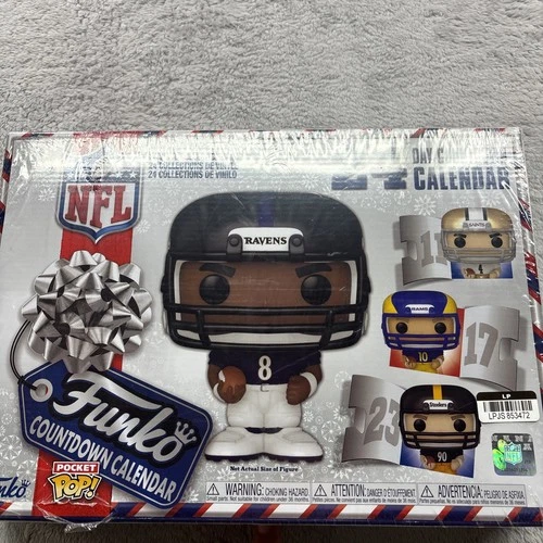 Funko NFL Football 2024 Edition Pocket Pop! Advent Calendar Christmas New