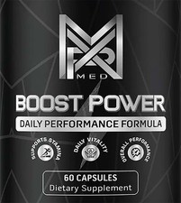 Boost Power Mens Health Support Dietary Supplement 60 Capsules