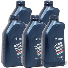 5x1 LITER passend f�r BMW ORIGINAL MOTOR�L M TwinPower TURBO SAE 10W-60