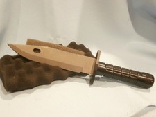 LAN-CAY EOD M-11  MILITARY KNIFE   EXPERIMENTAL,  BILLET ALLOY GRIP!   RARE!!