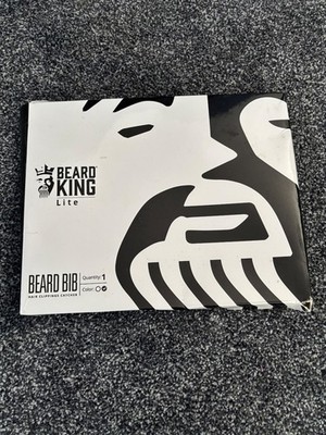 Beard King Lite Bib. Bartlatz Haarschneidefänger.