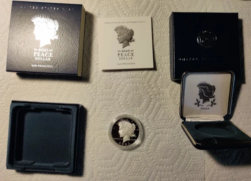 2025 S peace silver dollar /Proof