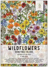 Seed Needs Pollinator Seed Mix Honey Bee Blend Wildflowers | Bulk 1 Ounce 12,500 204.64 per gallon